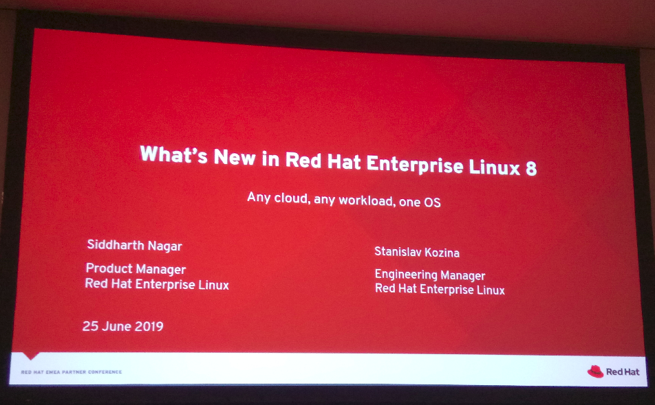 Notes from Red Hat Partner Event, Prague, Chezh Republic, June 24 - 27th 2019