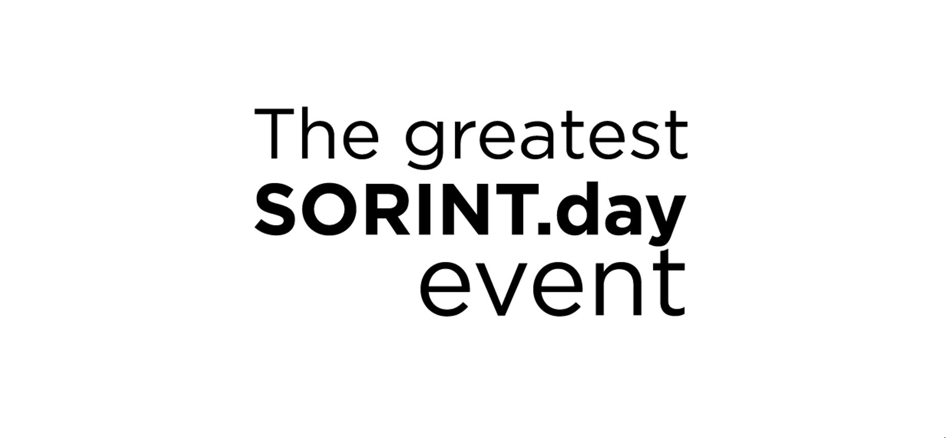 The greatest SORINT.day! 