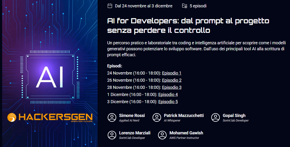 Hackersgen - Live AI